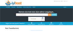 Desktop Screenshot of iyihost.com