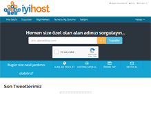 Tablet Screenshot of iyihost.com